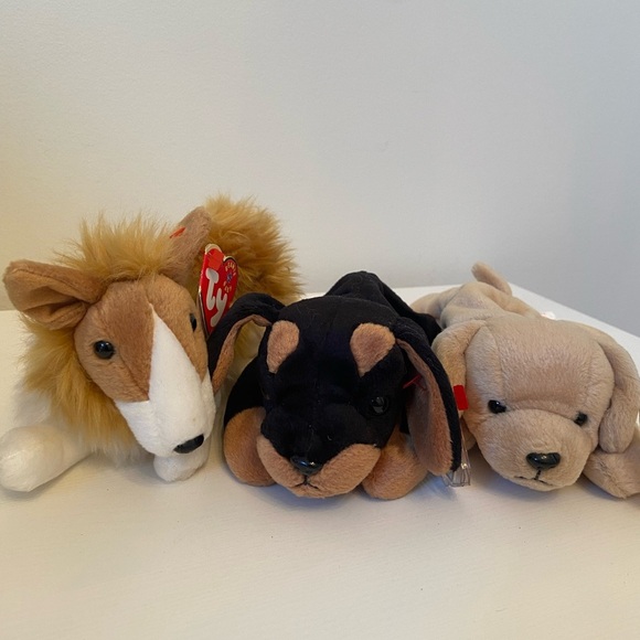Ty Plush Trio - Cassie, Doby, and Fetch - Picture 2 of 8
